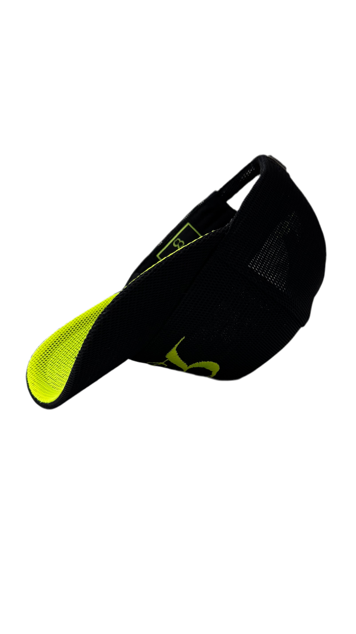 Cap | Black × Fluorescent Green